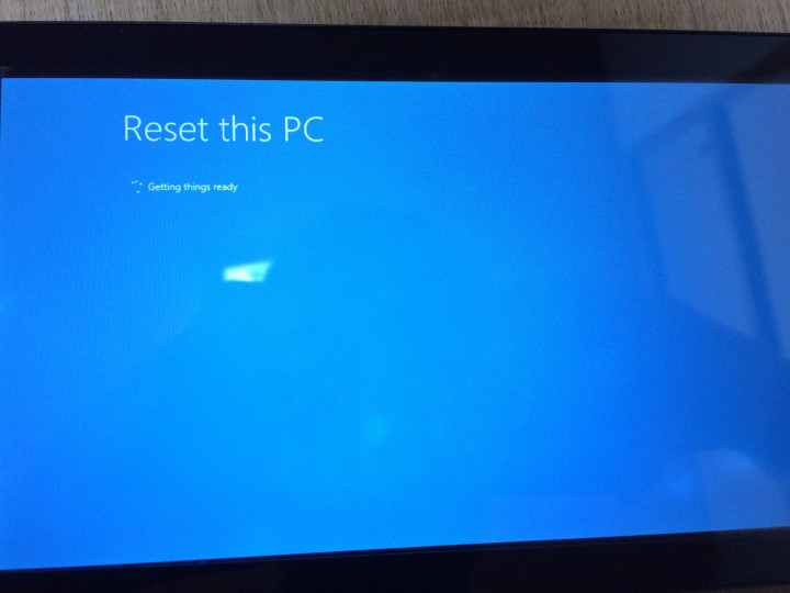 Reset this PC