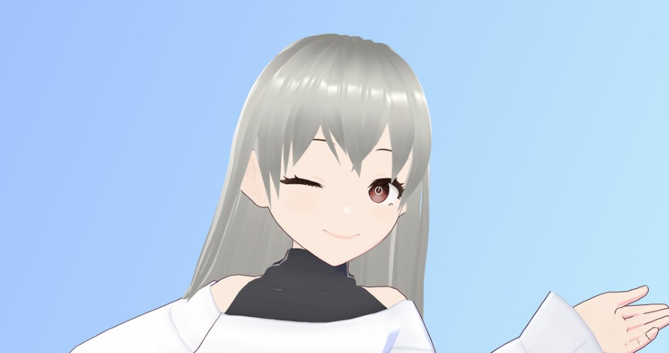 Aliceが微笑んでいる